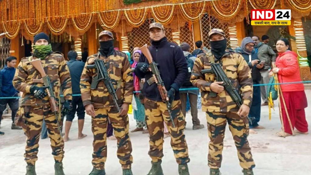 बद्रीनाथ धाम में बढ़ी श्रद्धालुओं की सुरक्षा, चमोली पुलिस और भारतीय सेना ने की व्यवस्था