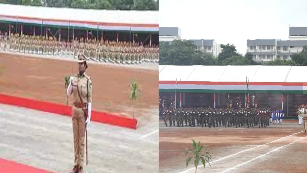 लाल परेड मैदान में आयोजित मुख्य समारोह में परेड में 18 टुकड़ियां होंगी शामिल