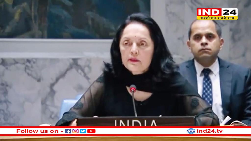 इजरायल-फिलीस्तीन विवाद पर UN में बोला भारत-सिर्फ ‘दो राष्ट्र समाधान’ से बनेगी बात