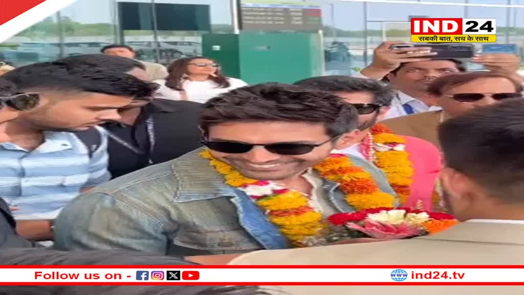 ग्वालियर पहुंचे कार्तिक आर्यन: फिल्म ‘चंदू चैम्पियन’ का ट्रेलर करेंगे लॉन्च