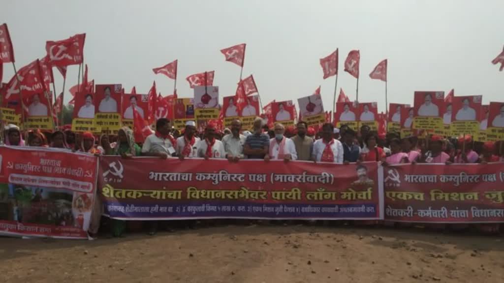 Maharashtra Farmer Protest: नासिक से मुंबई तक किसानों का पैदल मार्च, जानें किन मांगों को लेकर आक्रोषित है किसान
