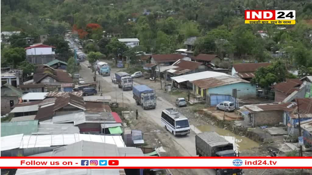 Manipur Violence: मणिपुर में सामान्य हो रहे हालात, NH-37 पर हटाई गई नाकेबंदी, एनएच-2 पर अभी भी नाकाबंदी