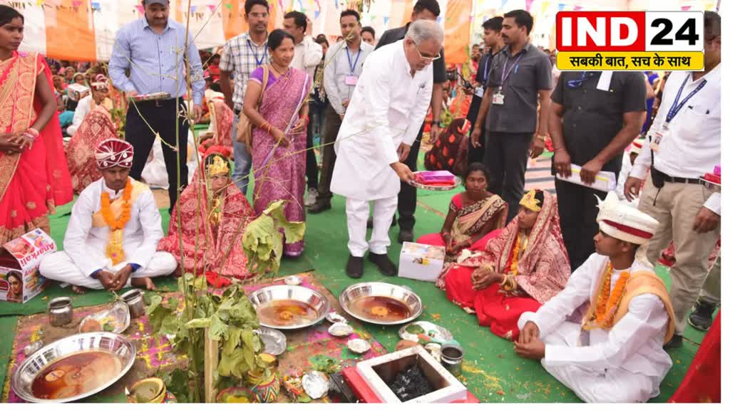 CG News : मुख्यमंत्री कन्या विवाह योजना में साढ़े सात हजार कन्याओं के विवाह का लक्ष्य...