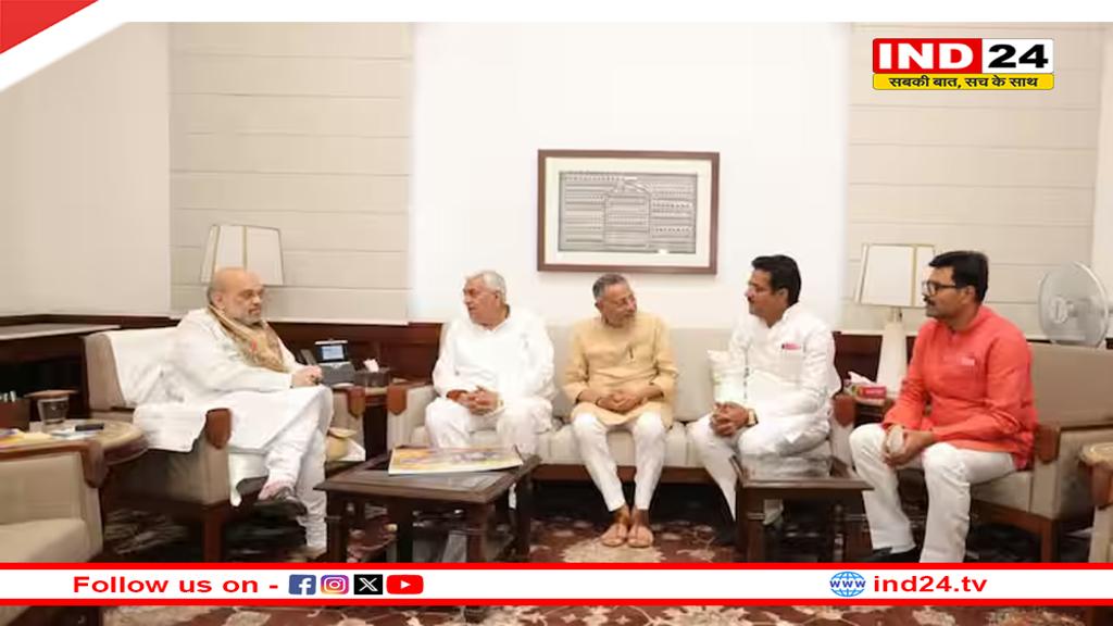 गृहमंत्री अमित शाह से मिले सपा के 3 बागी विधायक