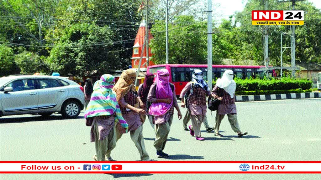 प्रदेश का पारा चढ़ा, कई जिलों में चल रही लू, इंदौर में बारिश का अलर्ट