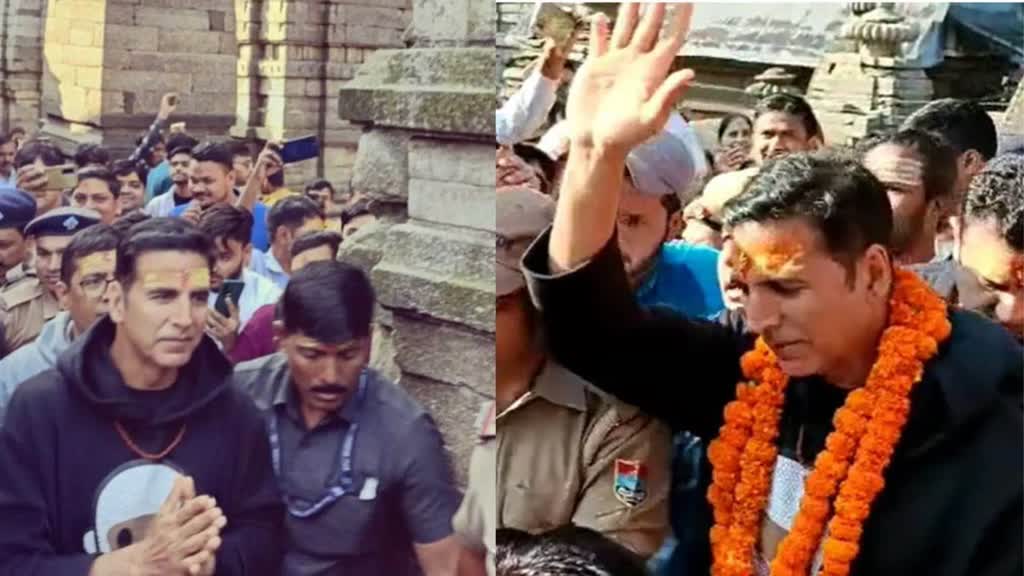 केदारनाथ के बाद अक्षय कुमार दर्शन के लिए पहुंचे बद्रीनाथ मंदिर, पिक्चर्स हुई वायरल