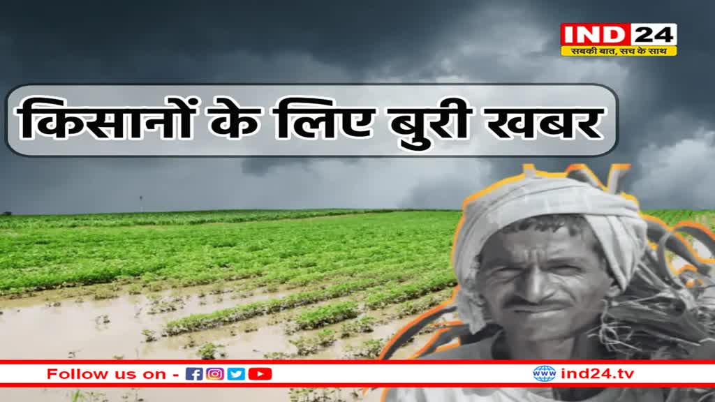 बेमौसम बारिश ने बढ़ाई किसानों की परेशानी