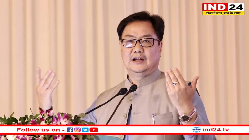 'CJI का ये आदेश दिल छू लेने वाला', Kiren Rijiju ने मुख्य न्यायाधीश डीवाई चंद्रचूड़ के फैसले की करी सरहाना