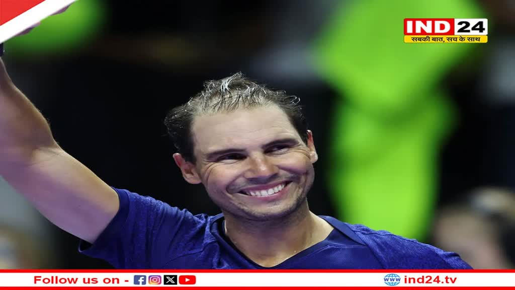 राफेल नडाल ने टेनिस को कहा अलविदा, डेविस कप में खेला अपना आखिरी मैच 