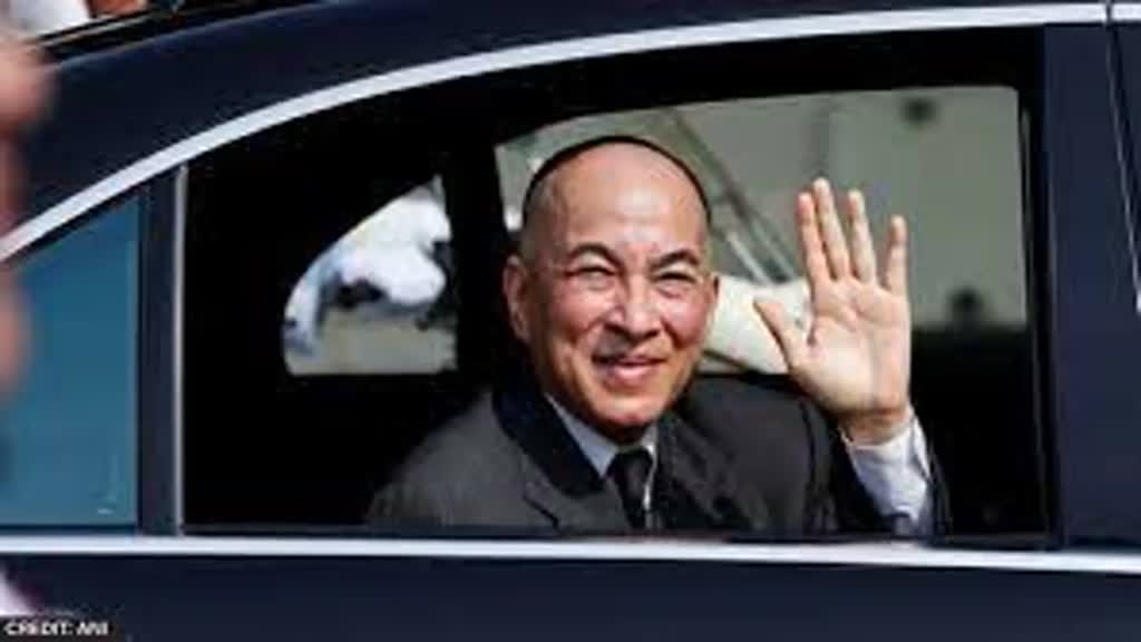 दिल्ली पहुंचे कंबोडिया के राजा नोरोडोम सिहामोनी