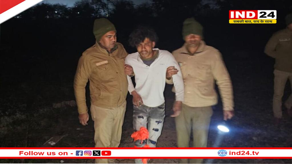 विकासनगर में पुलिस और बदमाश के बीच मुठभेड़, एक बदमाश के पैर में लगी गोली