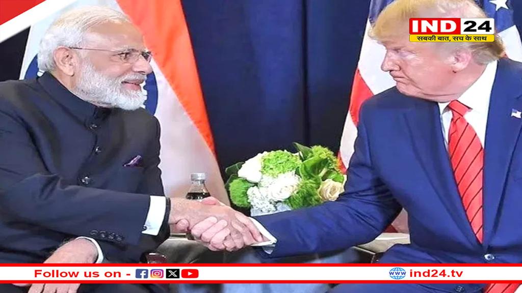 पीएम मोदी ने डोनाल्ड ट्रंप को अमेरिका के नए राष्ट्रपति बनने पर दी बधाई