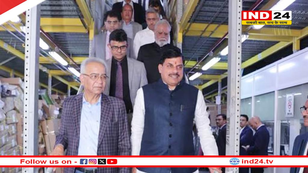 मुख्यमंत्री डॉ. मोहन यादव का दुबई दौरा, टेक्समास हेडक्वार्टर का किया दौरा