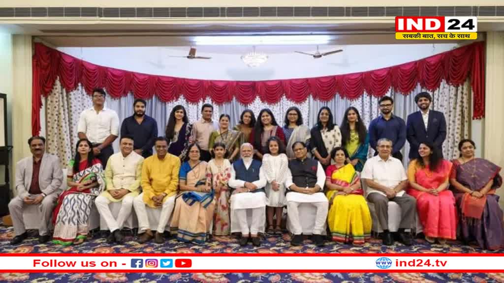 पूर्व प्रधानमंत्री नरसिम्हा राव का परिवार PM मोदी से मिला, भारत रत्न के लिए जताया आभार
