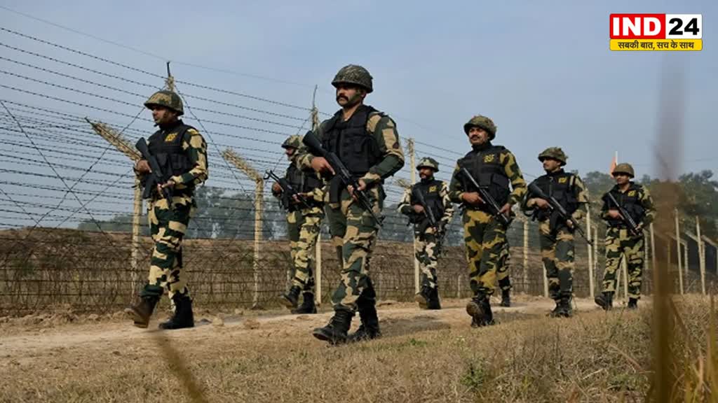 जम्मू-कश्मीर में अंतरराष्ट्रीय सीमा के पास BSF की कार्रवाई में पाकिस्तानी घुसपैठिया ढेर