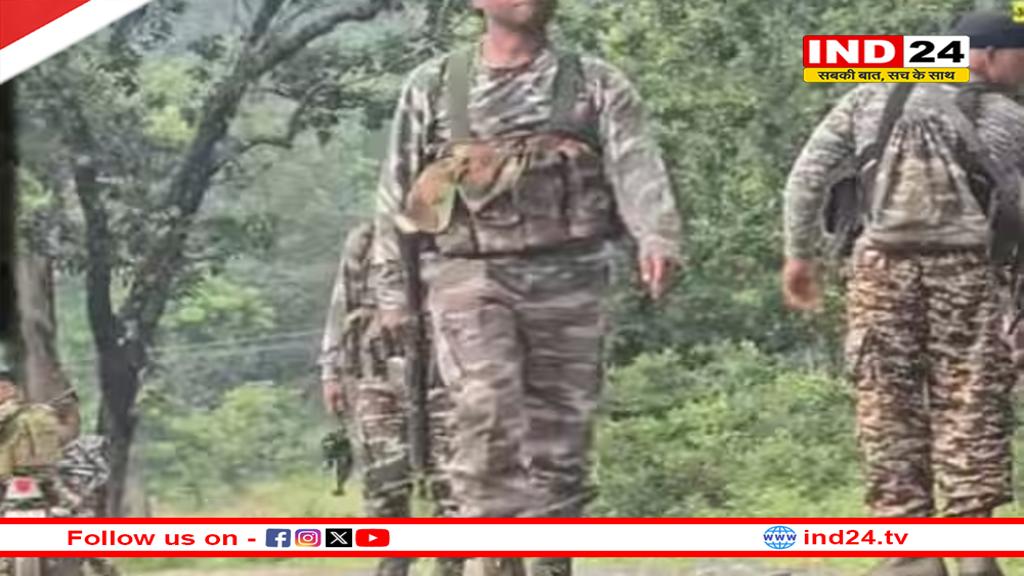 झारखंड के चाईबासा में सुरक्षाबलों और नक्सलियों के बीच मुठभेड़, 10 लाख का इनामी नक्सली अमित हांसदा ढेर