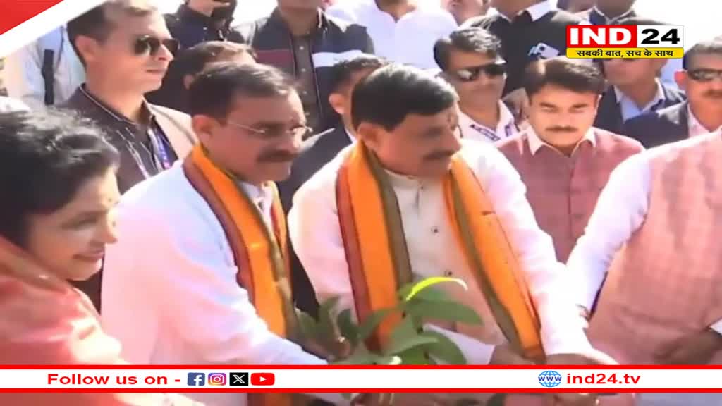 शिवराज के पौधारोपण संकल्प के तीन वर्ष पूरे, स्मार्ट सिटी पार्क में सीएम डॉ.मोहन यादव संग रोपा पौधा