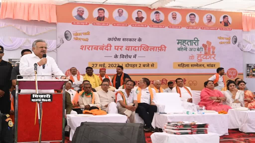 CG News : मांढर में विधानसभा स्तरीय महिला सम्मेलन का आयोजन किया गया....