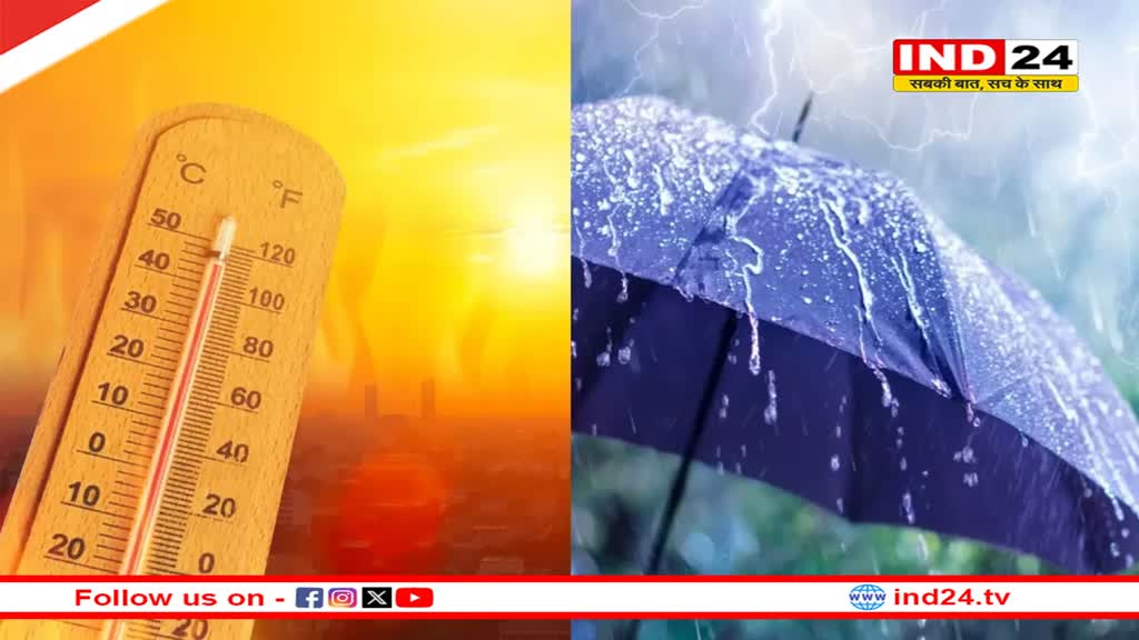 Weather Update Today: कहीं झुलसाती धूप तो कहीं झमाझम बारिश...IMD ने इन राज्यों में जारी किया अलर्ट 