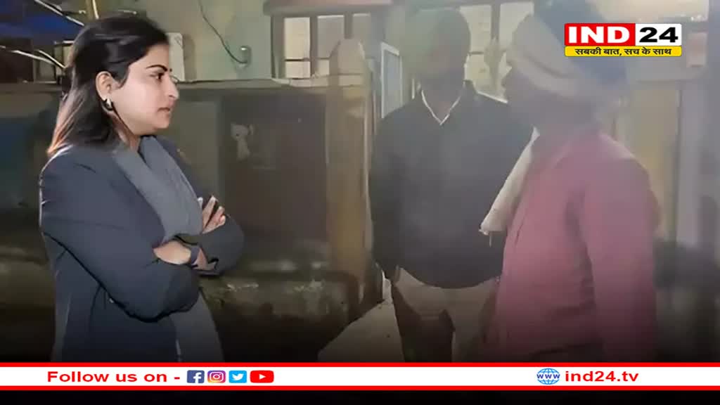 अचानक रैन बसेरा पहुंची आईपीएस सोनिया मीना, गंदगी देख सीधे सीएमओ को किया फोन