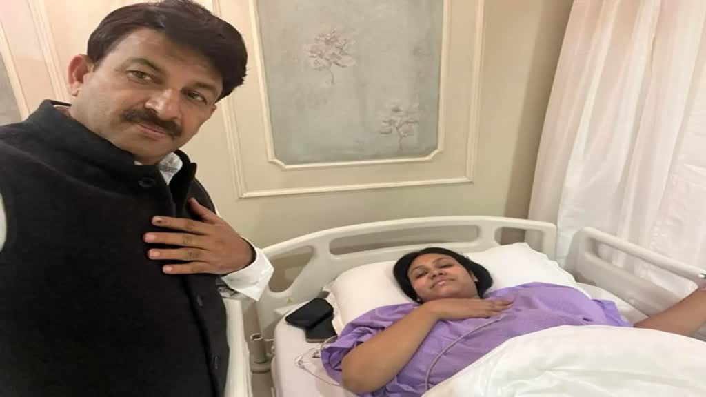Manoj Tiwari Daughter: एंजल को अस्पताल से घर लाए मनोज तिवारी, ट्विटर पर शेयर किया वीडियो