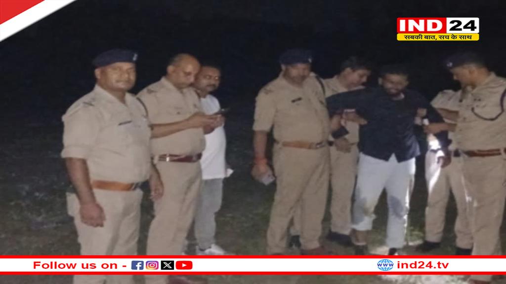 रुड़की में पुलिस और हिस्ट्रीशीटर उवेश के बीच मुठभेड़, बदमाश के पैर में लगी गोली