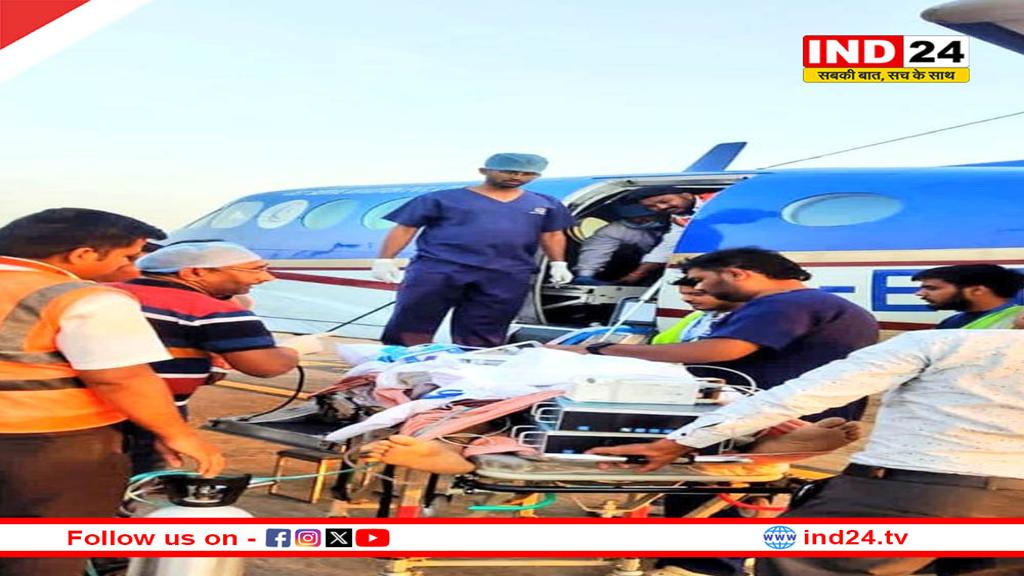 एम्स के डॉ. जेपी शर्मा को आया हार्ट अटैक, सीएम डॉ. मोहन यादव की पहल पर तुरंत एयर एंबुलेंस से उपचार के लिए भेजा गया चेन्नई