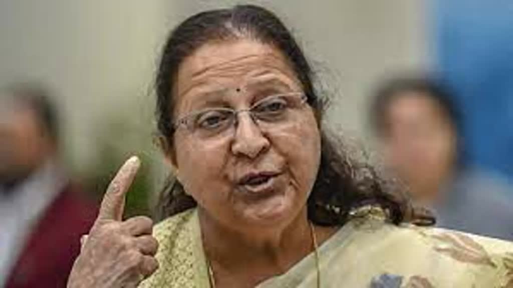 पूर्व लोकसभा स्पीकर बोलीं सम्मान व्यक्ति का नहीं पद का है, सांसदों ने गलत किया