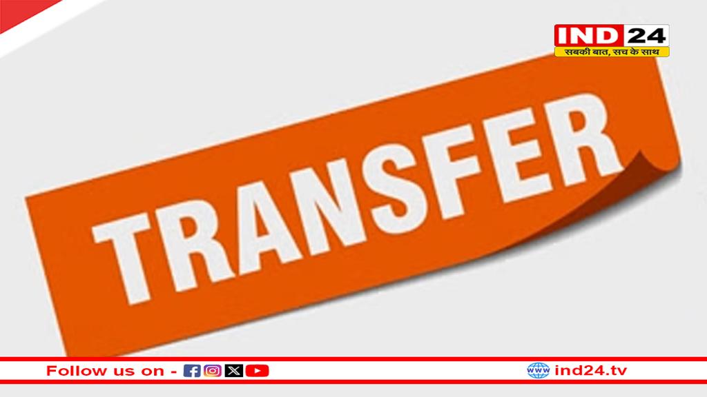 रायपुर पुलिस विभाग में बड़ा फेरबदल, 27 थाना प्रभारियों का तबादला, देखें पूरी सूची