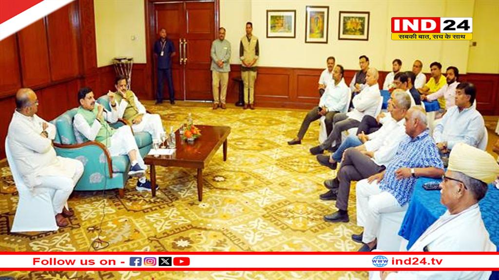 मुख्यमंत्री डॉ. मोहन यादव ने राजस्थान के उद्यमियों को किया निवेश के लिए मध्यप्रदेश आमंत्रित