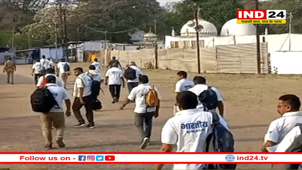 भोजशाला ASI सर्वे : खुदाई में निकली भगवान नारायण की मूर्ति, 3 और अद्भुत अवशेष भी मिले, हनुमान चालीसा का पाठ शुरु