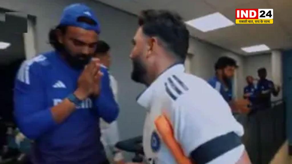 ऋषभ पंत की अर्धशतकीय पारी के बाद ड्रेसिंग रूम में केएल राहुल का भावुक इशारा, BCCI का वीडियो हुआ वायरल