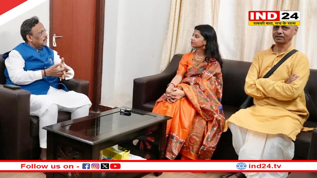 BJP में शामिल हुईं मैथिली ठाकुर, बिहार में इस सीट से लड़ सकती हैं विधानसभा चुनाव