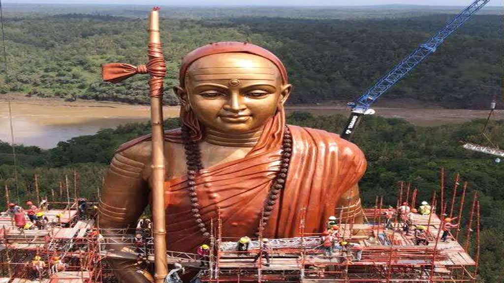 आज सीएम शिवराज ओंकारेश्वर में 'एकात्मता की मूर्ति' का अनावरण और 'अद्वैत लोक' का करेंगे शिलान्यास