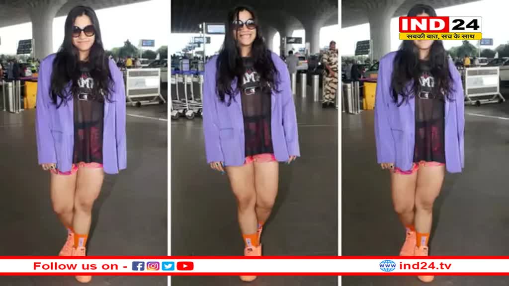 कौन है ये हसीना जिसका एयरपोर्ट लुक देख हैरत में पड़े फैंस