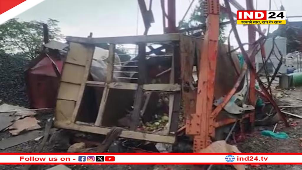 पावागढ़ शक्तिपीठ में दर्दनाक हादसा, रोपवे गिरने से 6 लोगों की मौत, इलाके में मचा हड़कंप