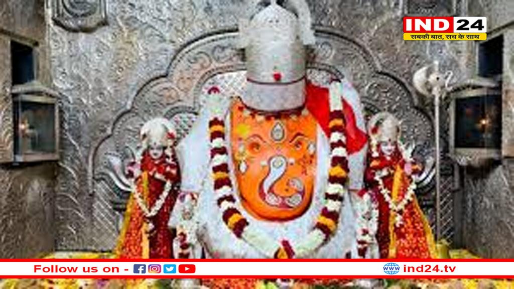 खजराना गणेश मंदिर की दानपेटियां खुलीं, अब तक 1.21 करोड़ की गिनती