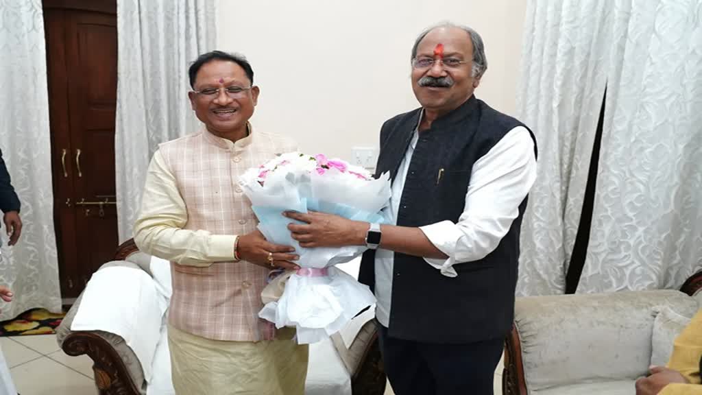 CG NEWS : मंत्री बृजमोहन अग्रवाल के जन्मदिन पर CM साय दी बधाई, कहा - आपके उत्तम स्वास्थ्य एवं दीर्घायु जीवन की कामना करता हूं