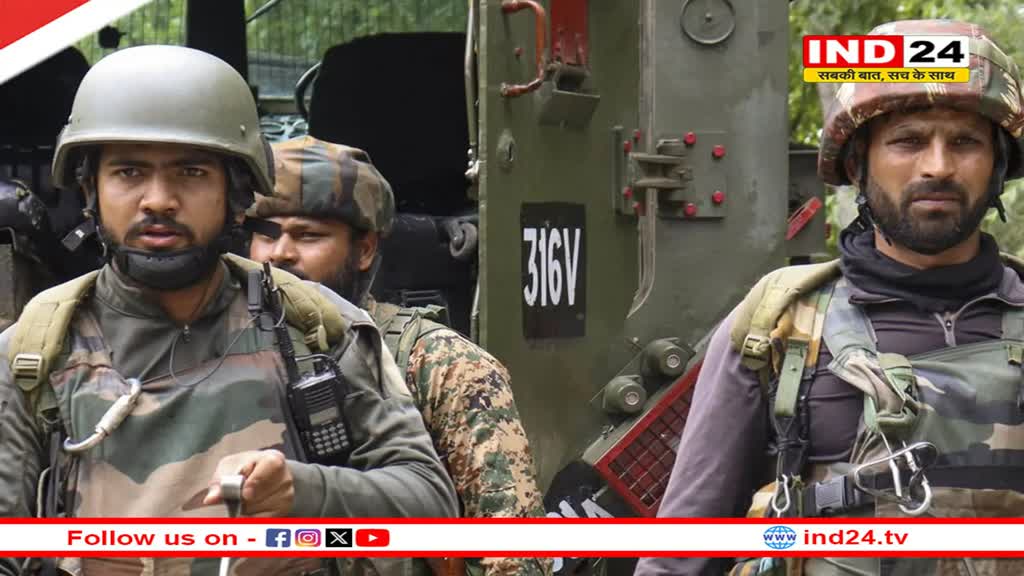 जम्मू कश्मीर के बूटा पथरी में सेना की गाड़ी पर आतंकी हमला, दो जवान शहीद, 2 मजदूरों की मौत