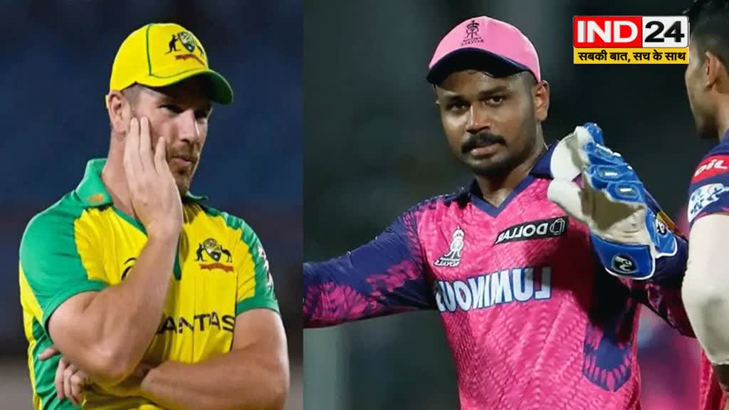 संजू के मुरीद हुए एरोन फिंच, बोले – राजस्थान रॉयल्स सैमसन की वजह से टॉप पर