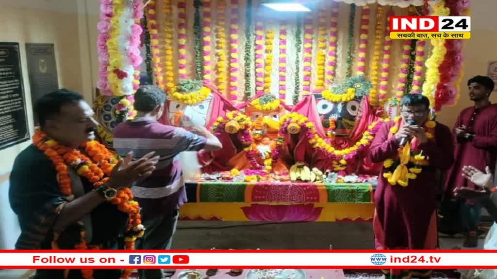 जगन्नाथ रथयात्रा के बाद मौसी के घर विश्राम के लिए पहुंचे भगवान जगन्नाथ