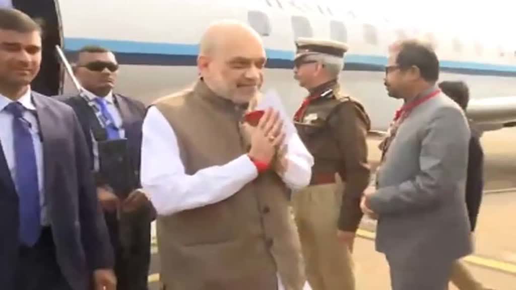 CG NEWS शपथ ग्रहण समारोह में होंगे होने पहुंचे केंद्रीय गृह मंत्री अमित शाह और जेपी नड्डा पहुंचे रायपुर