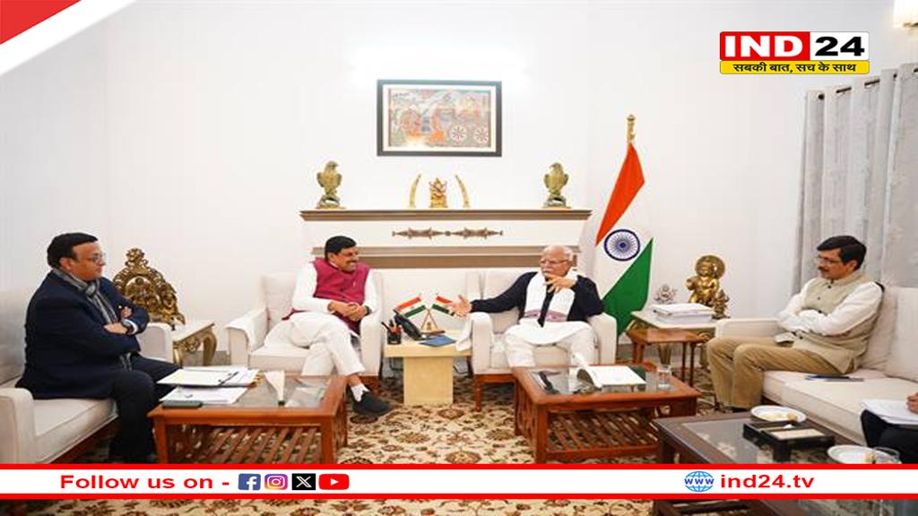 CM डॉ. मोहन यादव ने दिल्ली में केंद्रीय मंत्री मनोहर लाल खट्टर से की मुलाकात, सिंहस्थ मेले समेत इन मुद्दों पर हुई चर्चा 