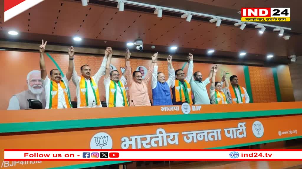 AAP विधायक करतार सिंह तंवर BJP में हुए शामिल, राजकुमार आनंद ने भी थामा दामन