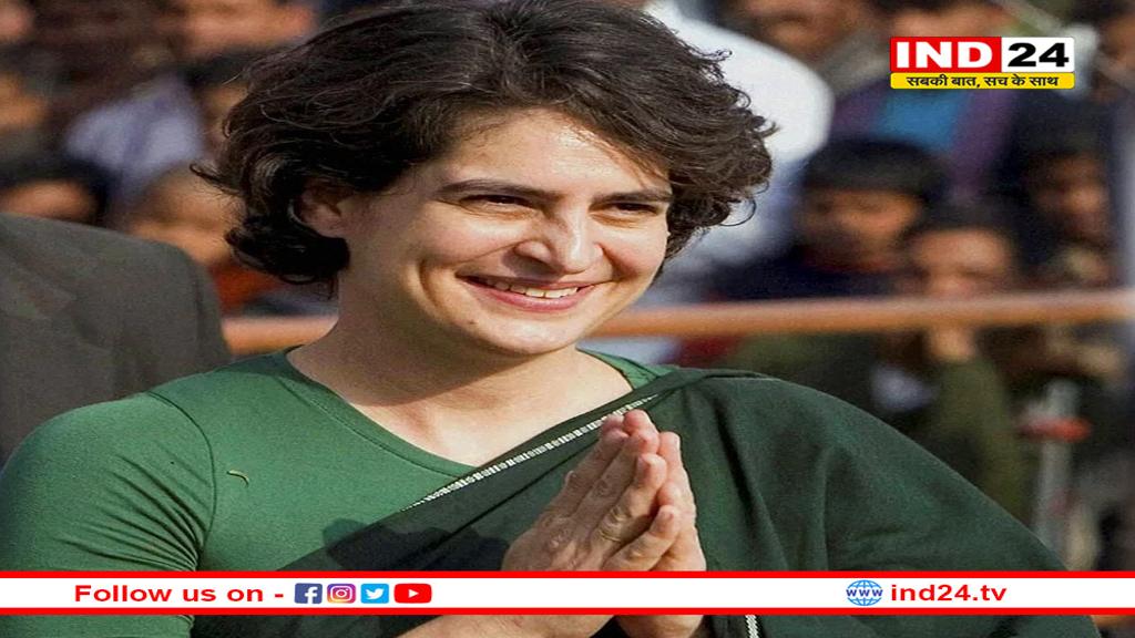 26 जनवरी से दिल्ली में चुनाव प्रचार शुरु करेंगी प्रियंका गांधी वाड्रा