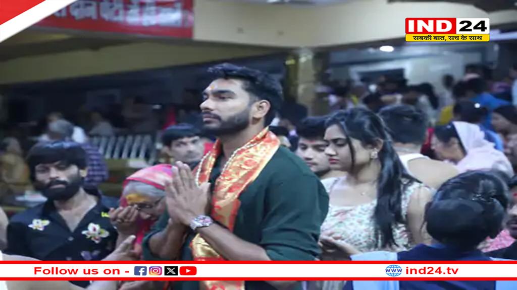 चैंपियंस ट्रॉफी के फाइनल से पहले उज्जैन पहुंचे वेंकटेश अय्यर, बाबा महाकाल के किए दर्शन