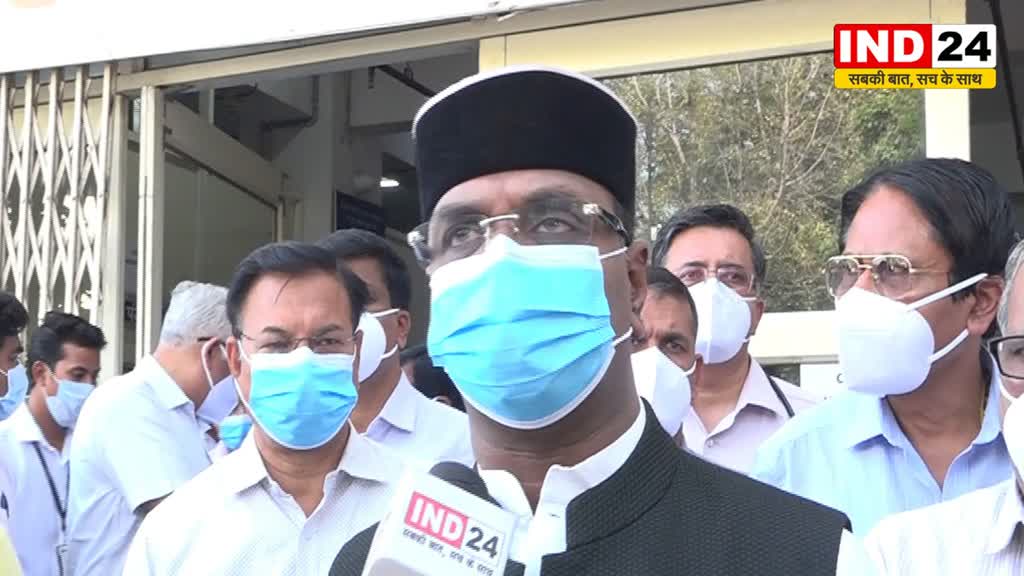 MP CORONA : कोरोना से निपटने के लिए मंत्री सारंग ने ली समीक्षा बैठक, मॉक ड्रिल में शामिल हुए