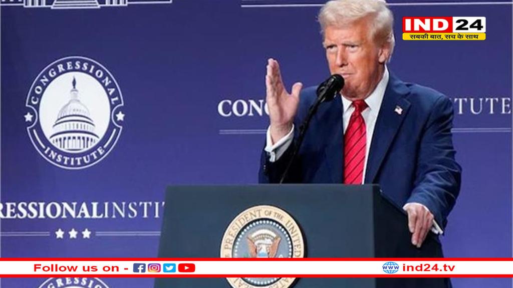 ट्रंप का बयान- जन्मजात नागरिकता गुलामों के बच्चों के लिए थी