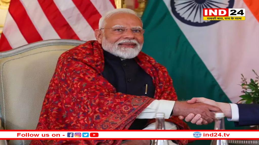 सादगी में भी स्टाइल:  फ्रांस में पीएम मोदी ने पहनी चर्चित बेमिसाल शॉल 